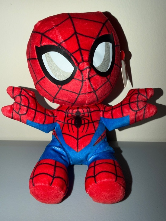 Ty Other - Ty Beanie Baby Red and Blue Spider-Man Plush